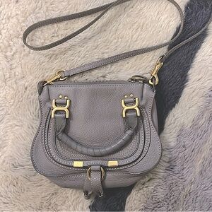 Chloé Marcie Mini Double Carry Tote Bag